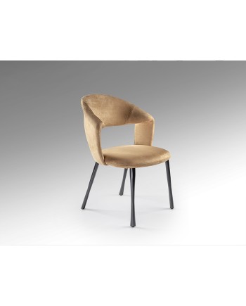 WILLY- SILLA - CAMEL/NEGRO